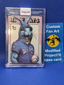 /8 Topps Project70 Vladimir Guerrero Jr by Alex Pardee Easter Mod Card **READ** - Zdjęcie 1 z 14