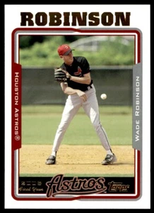 2005 TOPPS RC #321 WADE ROBINSON HOUSTON ASTROS - Picture 1 of 2