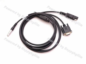 Male 5pin Power Cable Data Cable COM +SAE for TMOPCON Sokkia Total Stations - Picture 1 of 5