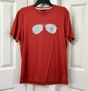 Michael Kors Neon Sunglasses Short Sleeve Graphic Tee, Size-M - Picture 1 of 3