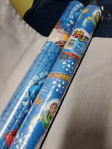 Vintage Unopened Toy Story And Superman Wrapping Paper - Picture 1 of 20