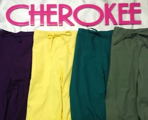 CHEROKEE Workwear Damen SCRUB PANTS TALL Gummizug mit Kordelzug Bund - Bild 1 von 14