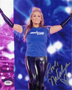 NATALYA WWE DIVA SIGNED AUTOGRAPH 8X10 PHOTO #3 w/ PSA COA - Picture 1 of 2