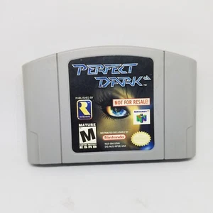 Perfect Dark Not For Resale NFR (Nintendo 64 N64, 2000) *Cart Only* Authentic! - Picture 1 of 17
