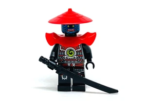 LEGO Stone Army Swordsman Minifigure Blue Face Ninjago 70502 70504 70505 - Picture 1 of 2