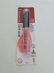 Rimmel London Oh My Gloss Shiny Lip Gloss 6.5 ml, 150 Glossaholic - Picture 1 of 2