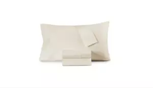 525 Thread Count Egyptian Cotton 4-Pc. Sheet Set, Queen - Ivory (NEW) - Picture 1 of 1
