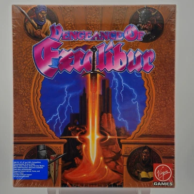 Vengeance of Excalibur, 1991, Big Box, New & Sealed - Image 1 of 4