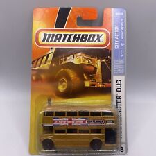 Matchbox 2008 53 Routemaster Bus - Gold mit Union Jack - City Action 9/12 M5338