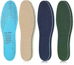 Sintege 3 Pairs Breathable Shoe Insoles Inserts Ultra-Soft Cushioning Walking Co - Picture 1 of 6