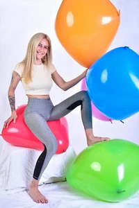 5x RIFCO "Gigantes-Squareloons" = 5x globos de almohada gigantes BWS * Looner * - Imagen 1 de 3