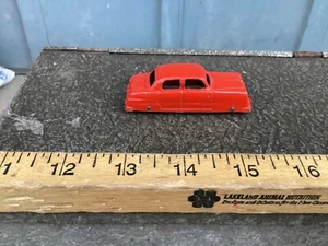 TootsieToy 3" DieCast Four Door Sedan (Red) Very Nice (Black Rubber Wheels) - Picture 1 of 6