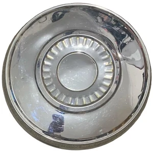 FORD FALCON XW XY 500 Chrome Hubcap 10” Dog Dish Wheel Centre Cap X 1 Only - Picture 1 of 20