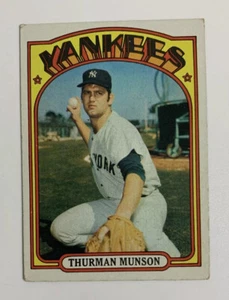 1972 Topps Thurman Munson # 441 Baseball Card New York Yankees NY - Picture 1 of 2