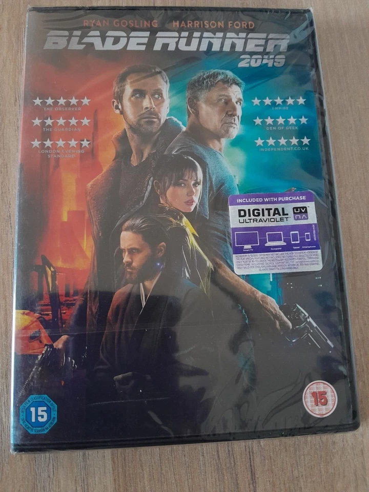 Blade Runner 2043 DVD Ryan Gosling Brand New And Sealed - Image 1 of 1