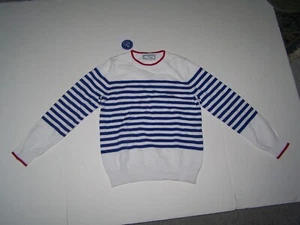 CPC ChildrensWear Boutique Boys Sweater Benjamin Stripe Multicolor Size 10 NWT - Picture 1 of 2