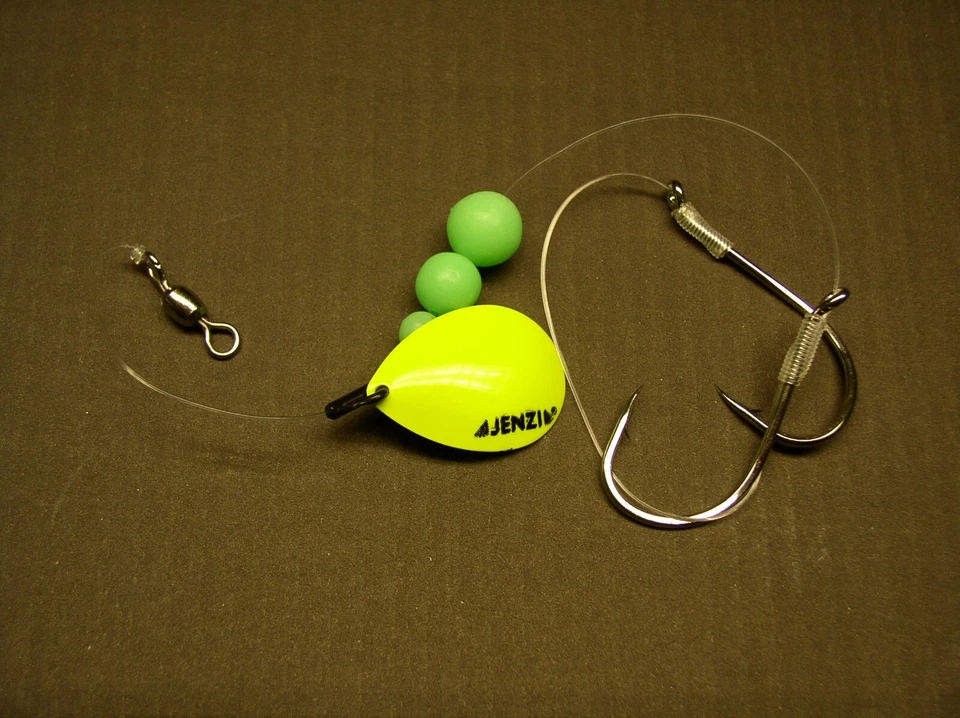 Naturköder-Vorfach für Norwegen mit 10/0er Haken, Naturköder-Montage, Köder - Bild 1 von 1