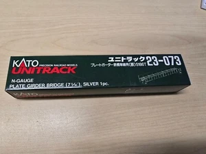 23-073 Kato UNITRACK Plattenträger Brücke Silber Spur N Neu - Bild 1 von 1