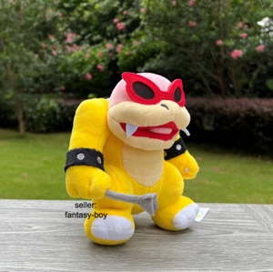 Cute Super Mario Standing Roy Koopa 6.7" Plush Bowser Stuffed Toy Cartoon Doll - Picture 1 of 5