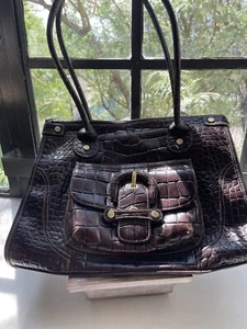 Bolso de Hombro Wilson de Colección Cuero Cocodrilo Cuero - Imagen 1 de 11