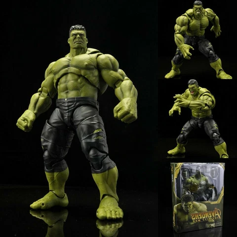 New SHF MARVEL Avengers Infinity War Hulk 7in Action Figure Box Set Cover