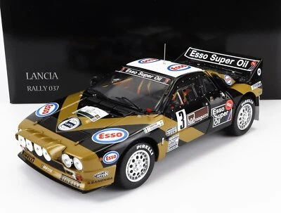 MODELLINO AUTO STATICO LANCIA 037 #3 TABATON RALLY TARGA FLORIO 1985 SCALA 1/18 - Immagine 1 di 4