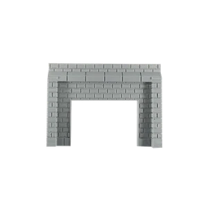 Spur H0 Tunnelportal Straßentunnel, unbemalt, lackiertbar - Bild 1 von 3