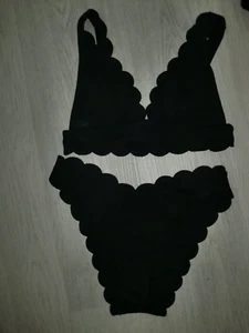 Wie NEU! Bikini, VICTORIA´s SECRET, schwarz - grau, Gr: S / 32 A B - Bild 1 von 4
