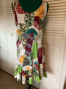 Colorful Tropical  Jams World Colorful Sundress Hard to Find Size XL - Picture 1 of 7