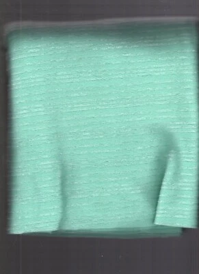 1 yard fabric knit green velour polyester 60" wide - Image 1 of 2