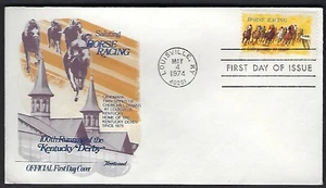 1528 Fleetwood FDC Ehrenpferderennen, 4. Mai 1974 - Bild 1 von 1