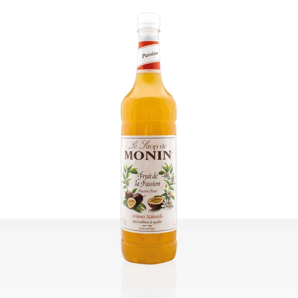Monin Sirup Maracuja Passionsfrucht 1l PET Flasche