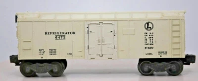 Lionel Post War 6472 "Crushed Ice" Refrigerator Freight Train Box Car Freight O - Image 1 of 4