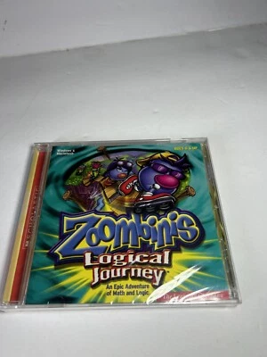  Zoombinis Logical Journey PC CD Rom Computer Game Windows Mac Math Logic - Image 1 of 3
