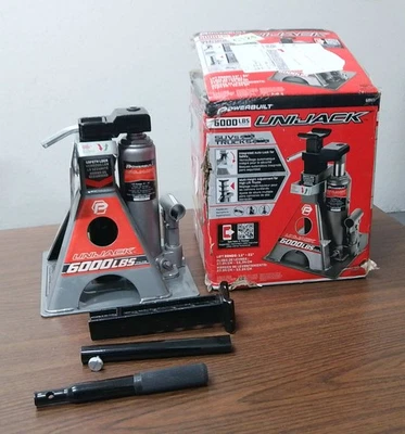 PowerBuilt 3 toneladas (6000 lb.) Unijack Bottle Jack & Jackstand in One 620471 Foto 1 de 4