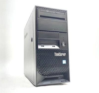 Lenovo ThinkServer TS150 Workstation Xeon E3-1225v6 3.3GHz 16GB 512GB SSD NO/OS - Image 1 of 4
