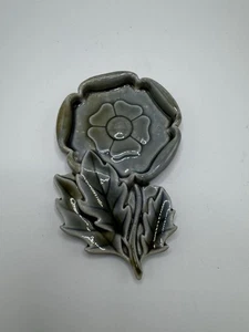 Vintage Wade Porcelain Flower Trinket Dishes Made in Ireland - Picture 1 of 4