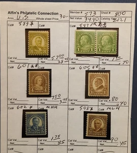 APC W6208 USA Klassiker alle postfrisch einige ** MNH scv 70 $ - Bild 1 von 4