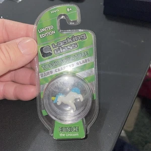 Spiegelglas Fackel Skulptur Eunice das Einhorn Limited Edition Super Selten - Bild 1 von 2