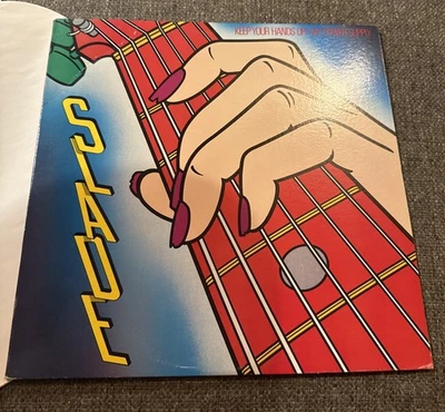 SLADE “KEEP YOUR HANDS OFF MY POWER SUPPLY” 1984 VINYL LP EX+ Condition Glam - Image 1 of 4