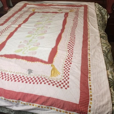 宜家 Minnen Ros 童话公主被套双棉童年幻想 — 第 1/4 张图片