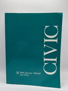 1994 Honda Civic Service Repair Manual First Edition - Good - Bild 1 von 7