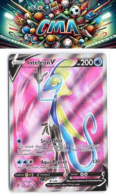 SWSH02: Rebel Clash #180/192 Inteleon V (Full Art) - Image 1 of 2