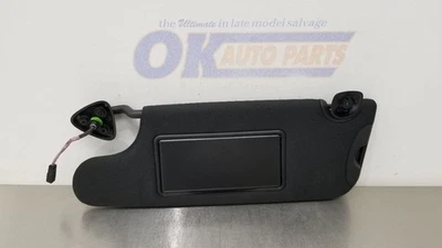 22 DODGE CHALLENGER SUN VISOR ILLUMINATED LEFT DRIVER BLACK - Image 1 of 4