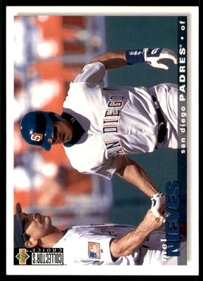 1995 Upper Deck Collector's Choice Mel Nieves San Diego Padres #356 - Image 1 of 2