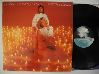 AGNETHA FÄLTSKOG & LINDA Nu tändas tusen juleljus LP Sweden 1980 EX - Image 1 of 2