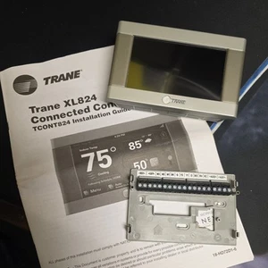 Trane XL824 Connected Control Programmable Wi-Fi Thermostat TCONT824AS52DB New - Picture 1 of 14