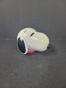 Testa di plastica vintage Snoopy con 8 vedute fumetti cartoni animati mostra quando si gira l'orecchio - Foto 1 di 5