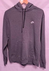 Nike Hoodie Men's Grey Size UK L Made In Cambodia - Picture 1 of 9