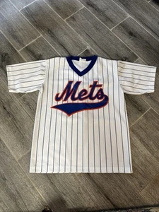 New York Mets MLB Vintage Don Alleson Athletic Youth Trikot XL Mets Nadelstreifen #21 - Bild 1 von 7